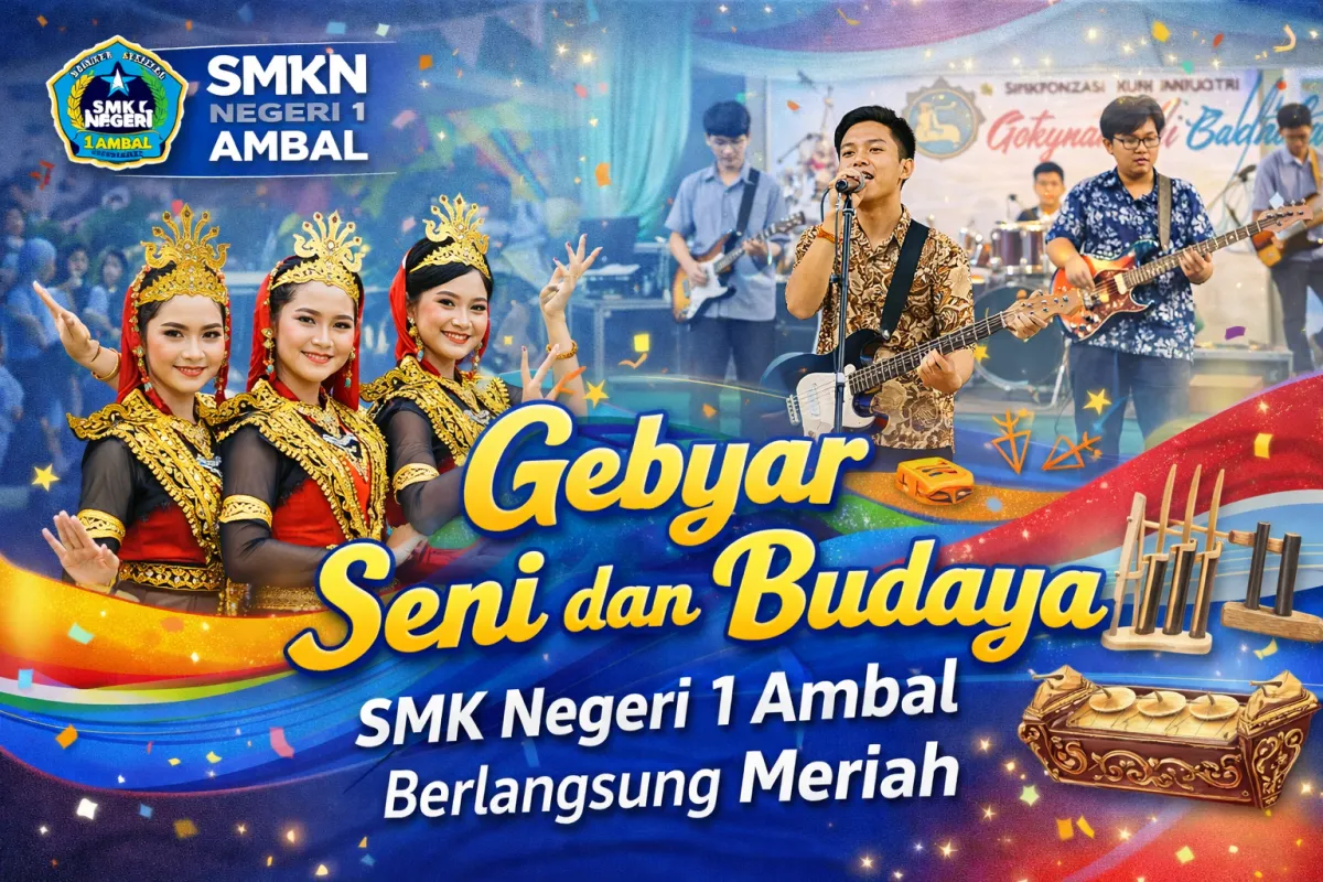 [Test] Gebyar Seni dan Budaya SMK Negeri 1 Ambal Berlangsung Meriah